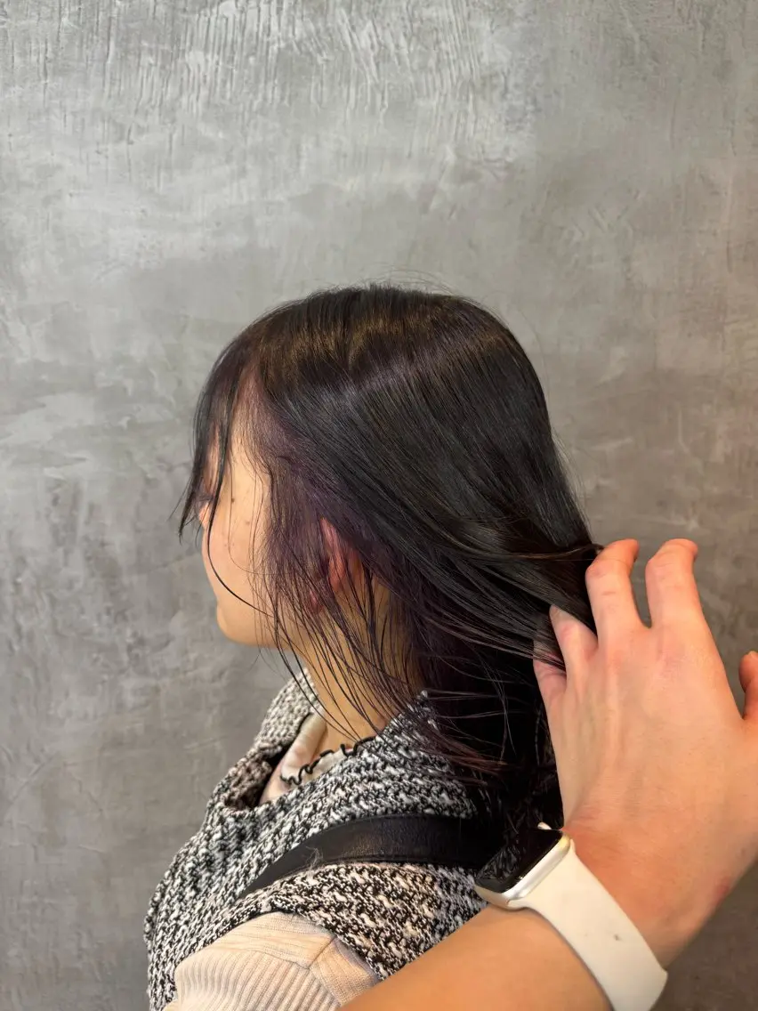 カラー 小林 優斗のヘアスタイル