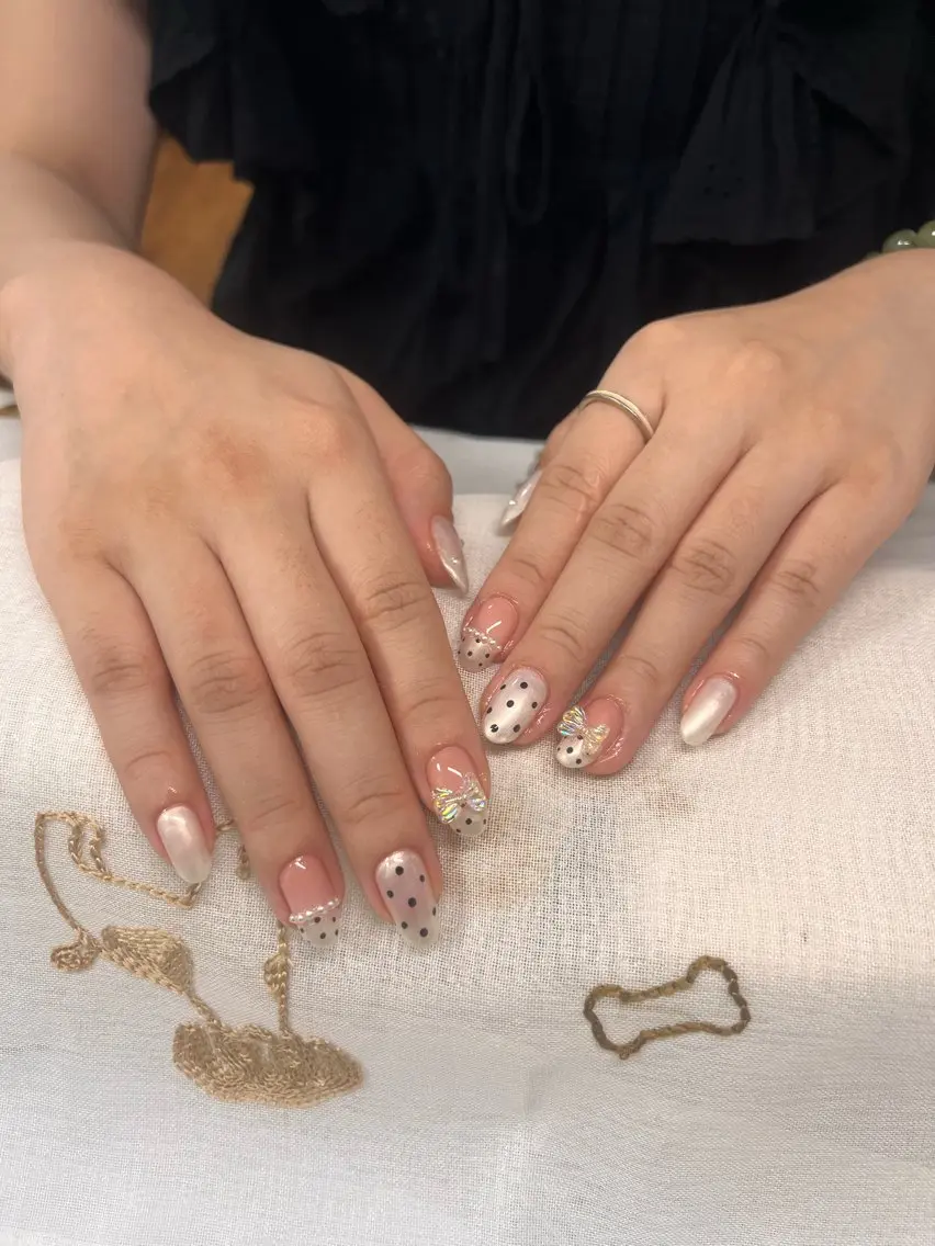 ネイル 持ち込み LOVE NAIL リリのネイルデザイン