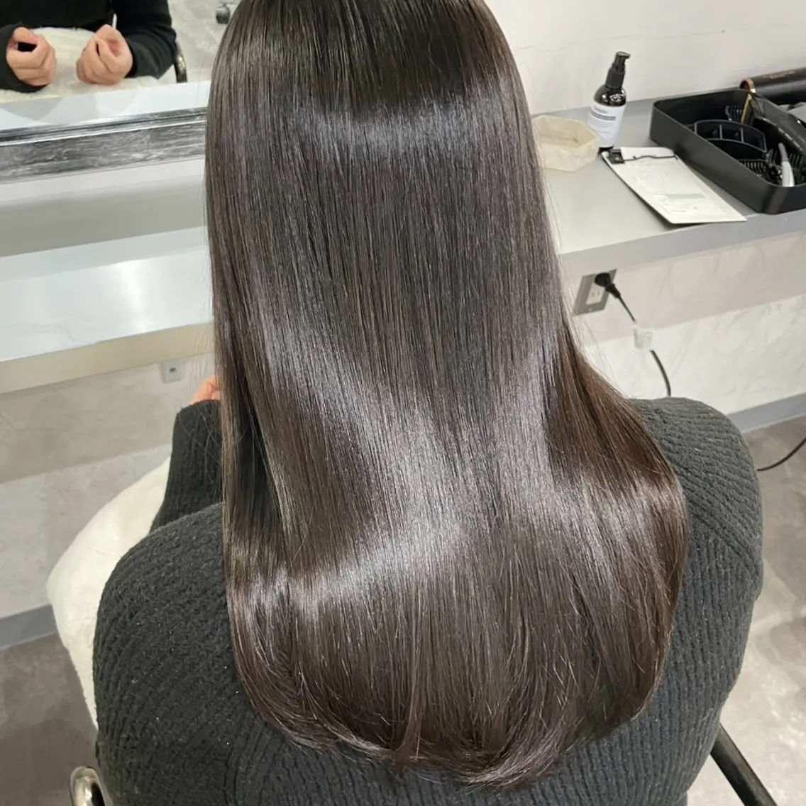 【髪のうねり・クセが気になる方】✨✨艶髪縮毛矯正+3stepトリートメント✨✨の写真