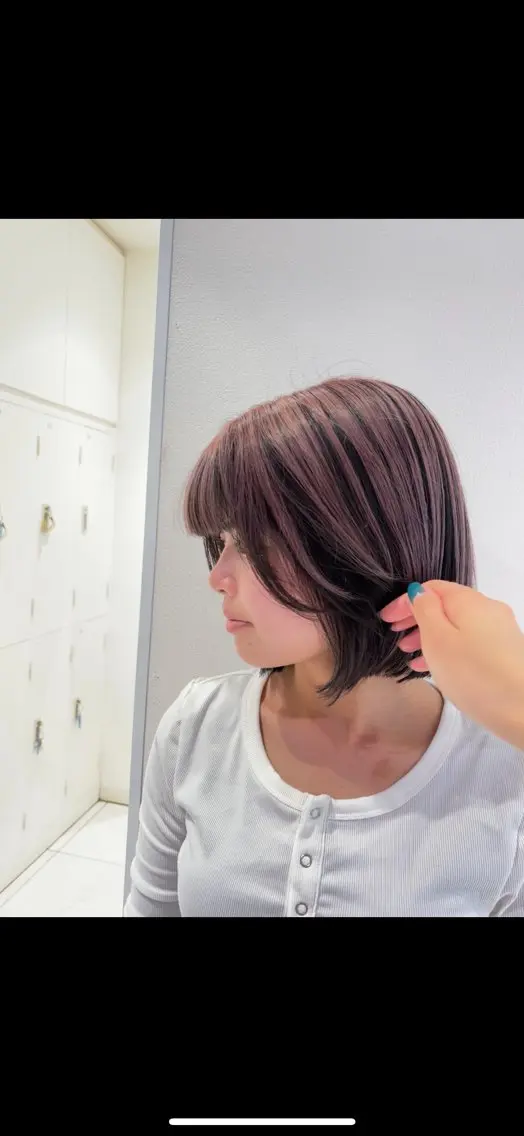 ミディアム カット ヘアカラー 🎀暖色color/ トップスタイリストのヘアスタイル