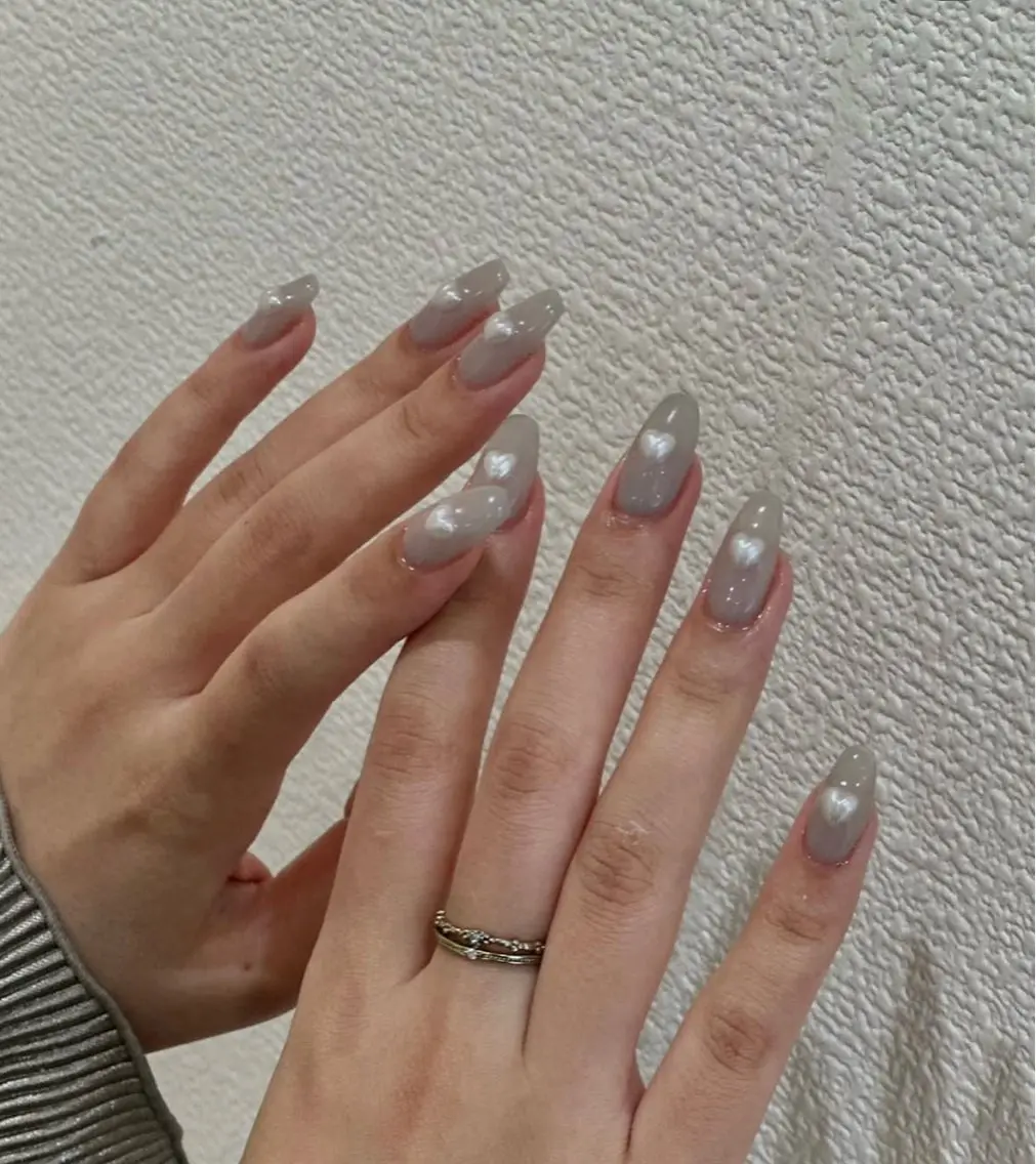 ネイル ブルー 水色 nail salon アオイエクレアのネイルデザイン