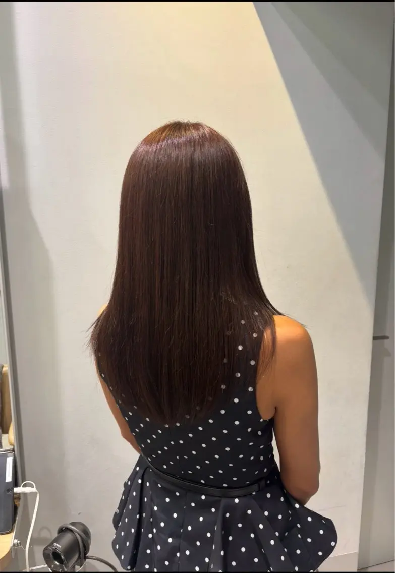 セミロング 油井 緋織のヘアスタイル