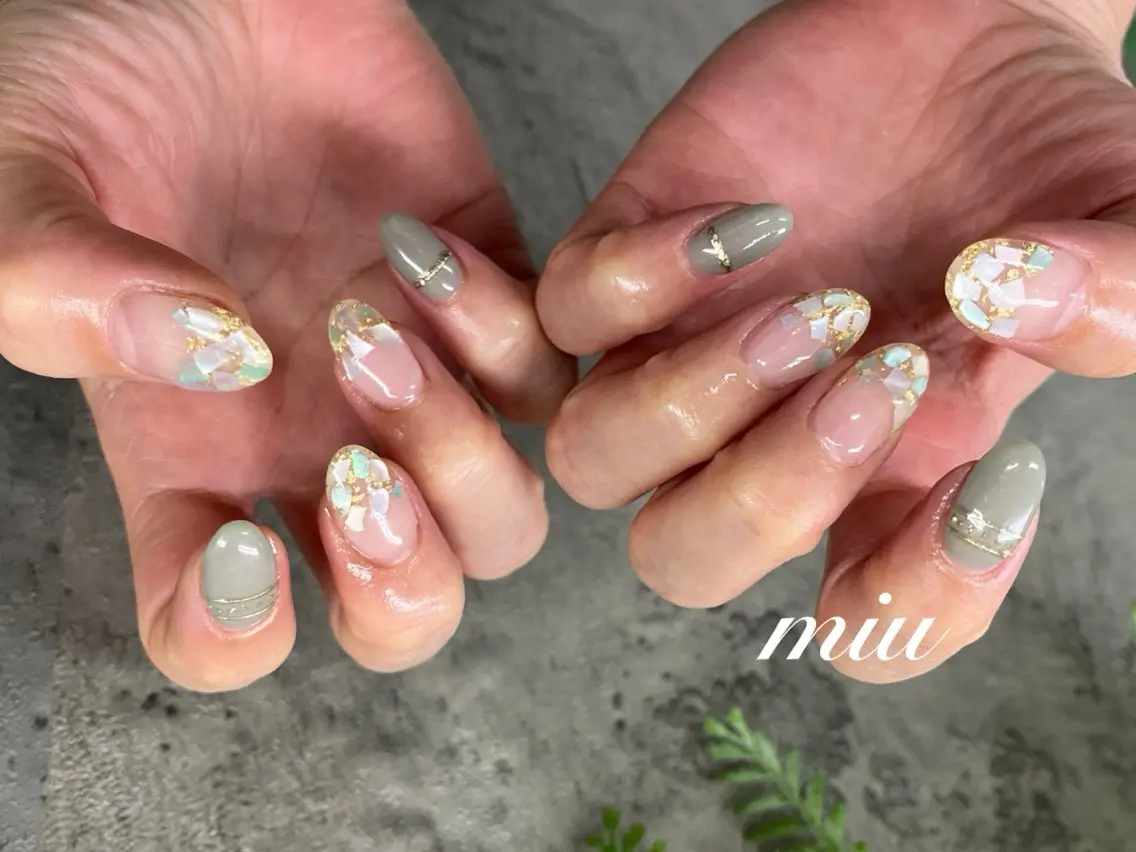 ネイル ハンドネイル miu nail 🐾mihoのネイルデザイン