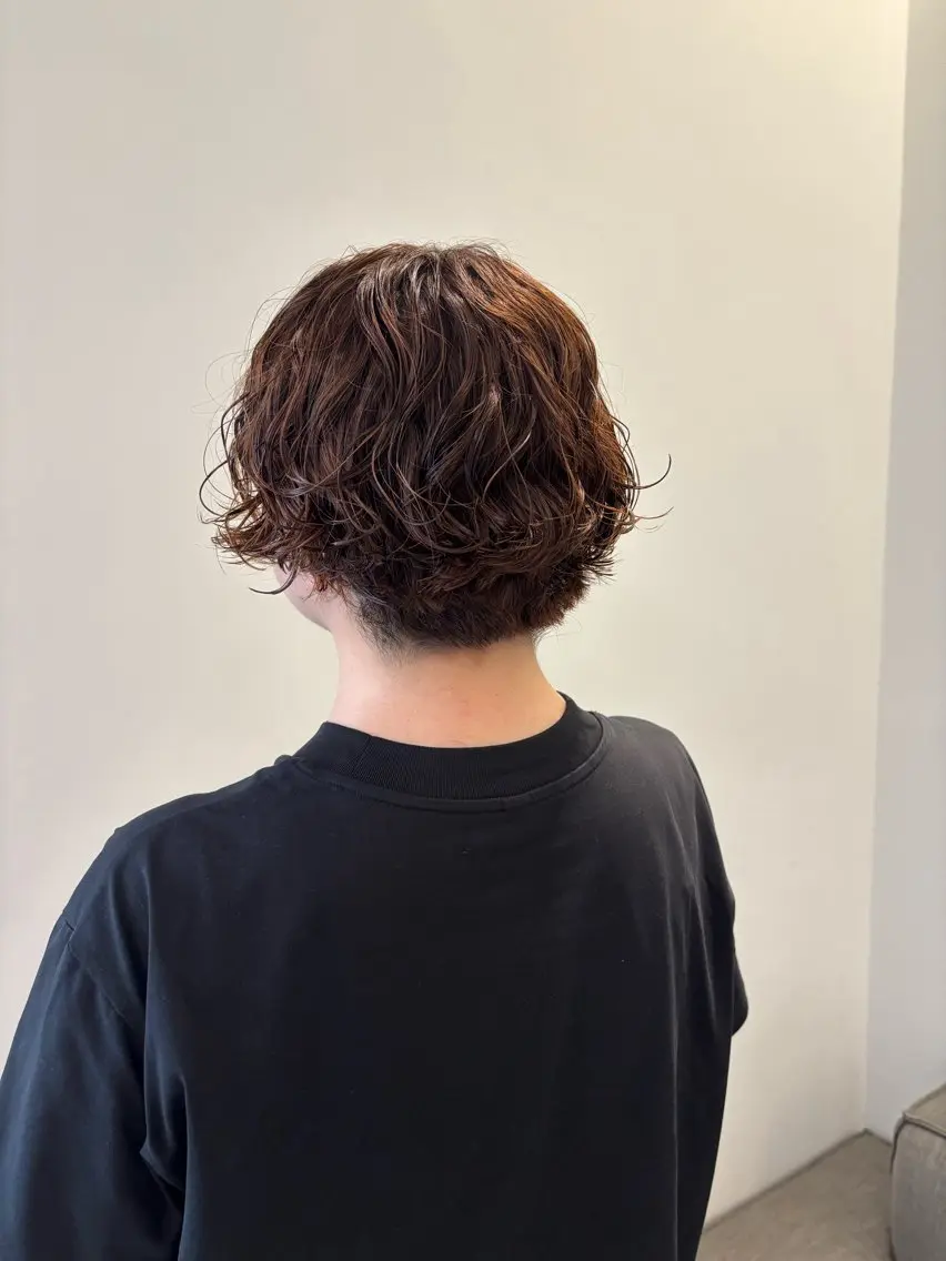 カット+パーマの写真