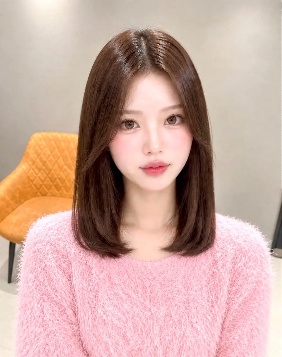 ミディアム カラー 似合わせカット ヘアカラー 透明感カラー💎 アレンジ🩰Rimiのヘアスタイル