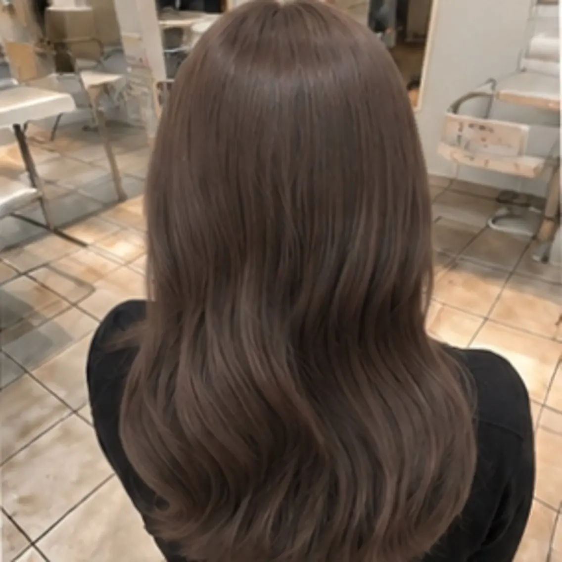 ロング カラー ヘアカラー 透明感カラー×美眉 🎀大西みゆう🎀のヘアスタイル