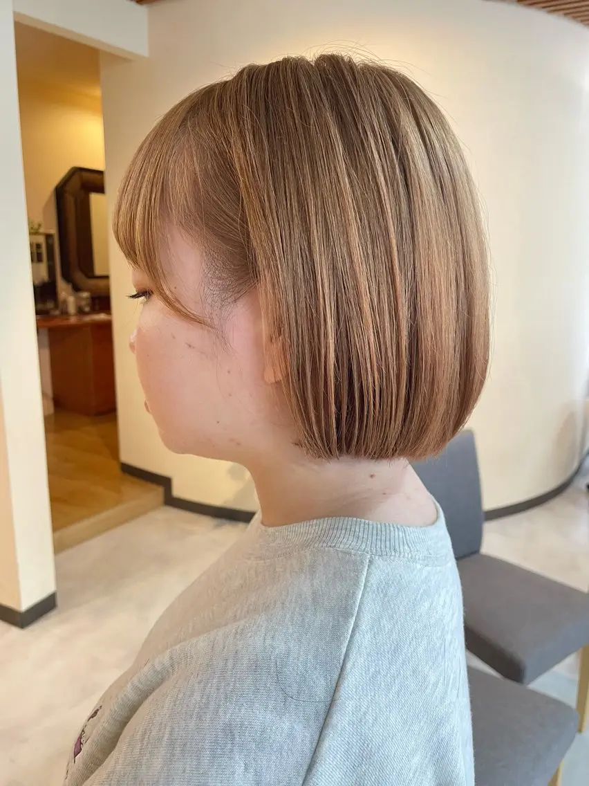 ショート ボブ 宮本 いぶきのヘアスタイル