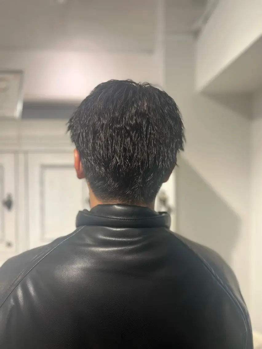 パーマ メンズ 塚本 希来のヘアスタイル