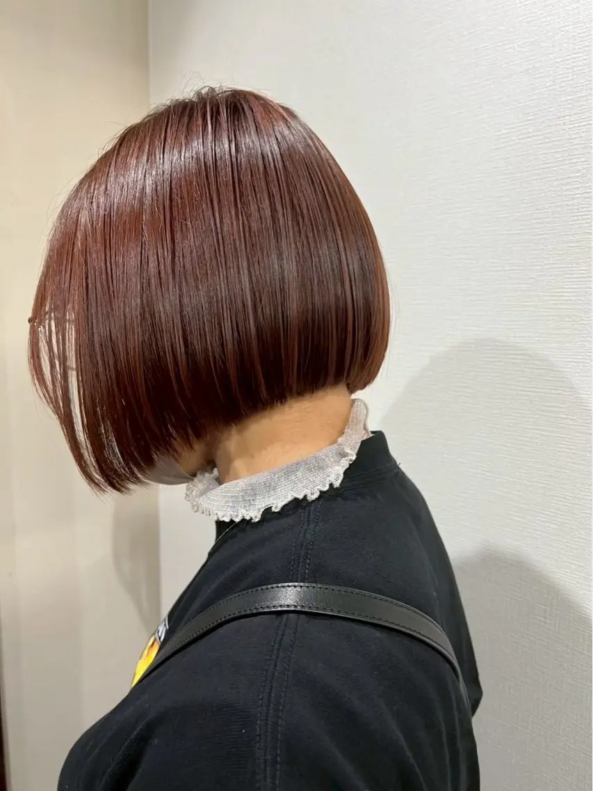 【レディースボブスタイル限定】カット+color+1stepトリートメントメニューの写真