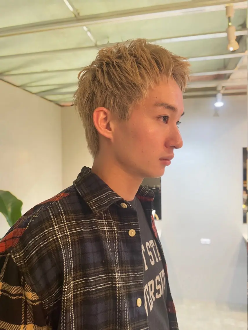 ショート カラー ベリーショート ショートヘア 森田 博樹のヘアスタイル