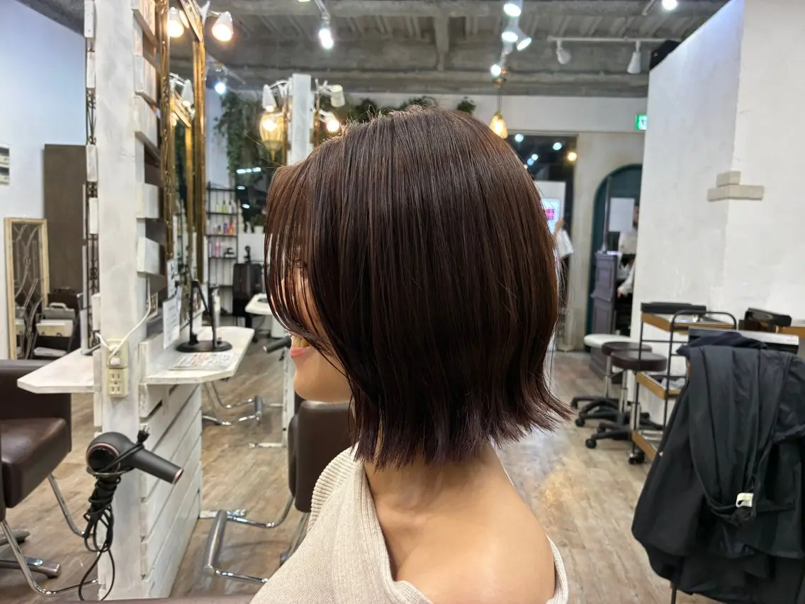 【新規】カット+イルミナカラー メンズ大歓迎!の写真