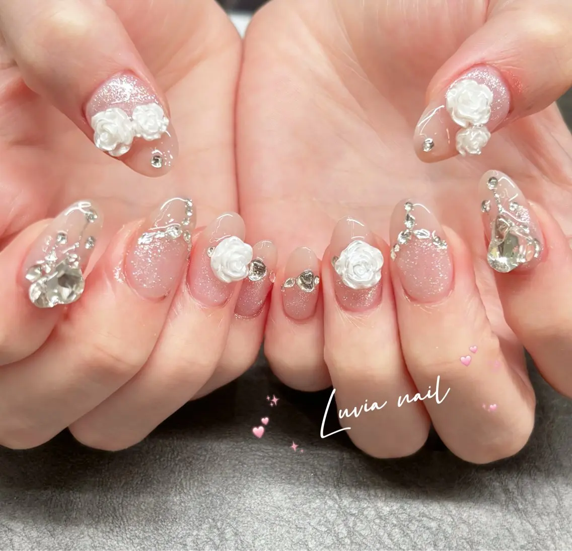 ネイル ハンドネイル 🧸Luvia nail✨のネイルデザイン