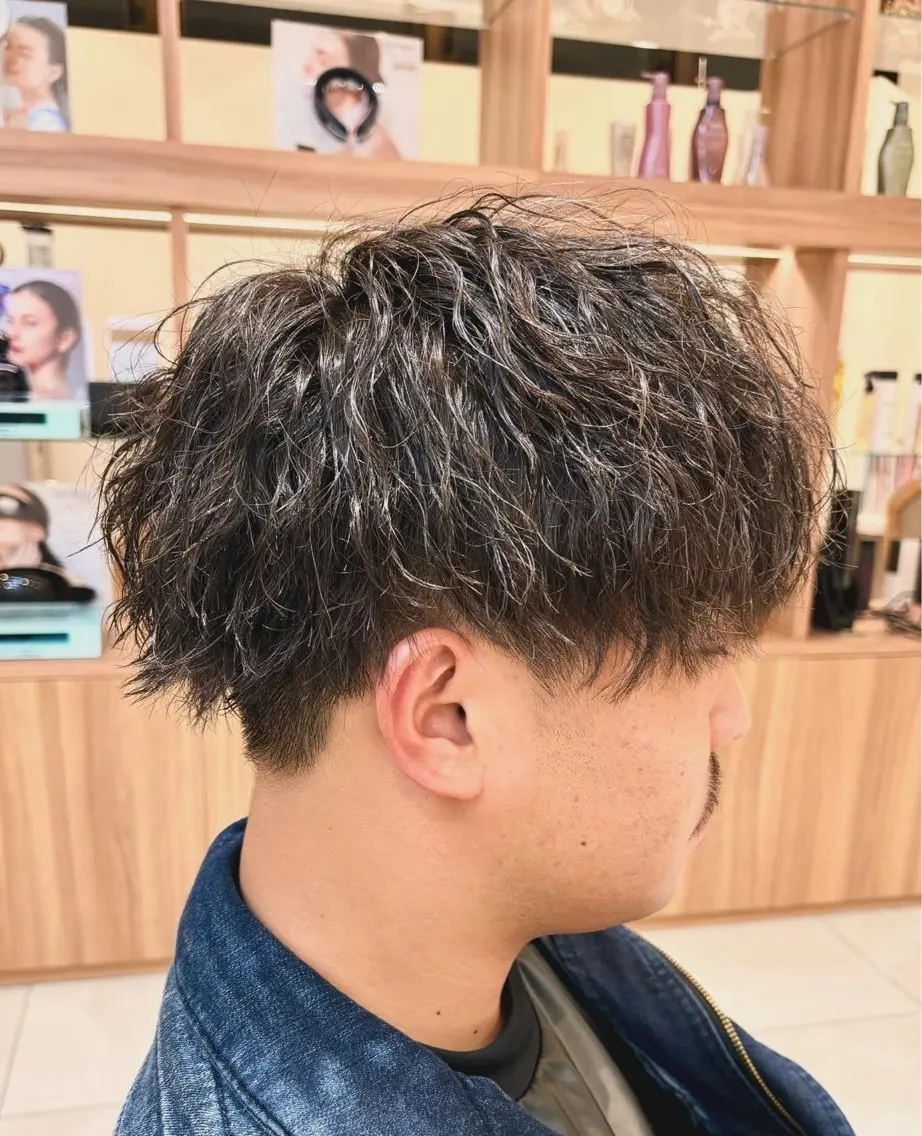 ショート パーマ カット パーマ 大久保 琳冬のヘアスタイル