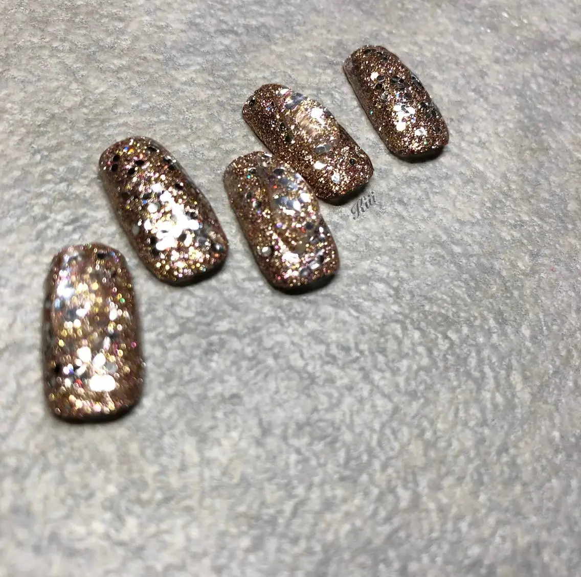 ネイル ハンドネイル フットネイル kiii.__ ✴︎*のネイルデザイン