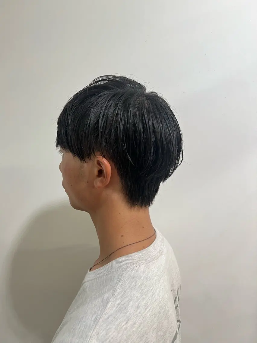 メンズ マッシュ 刈り上げ メンズベリーショート きむら なみか🪐のヘアスタイル