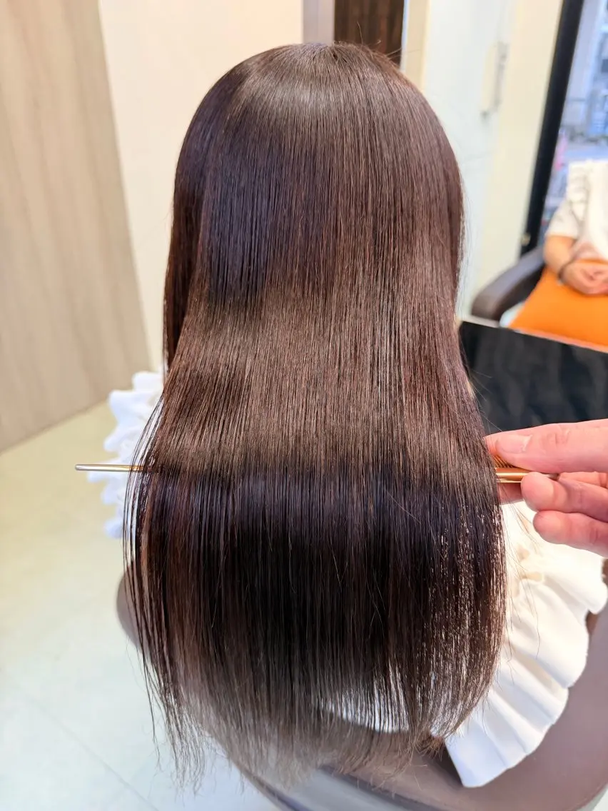 ロング カット ヘアカラー wil西宮レイヤー 西村徹のヘアスタイル