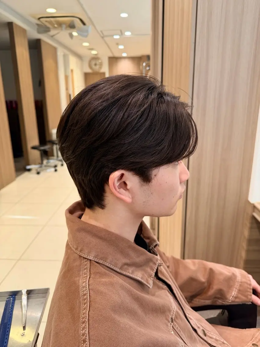 パーマ メンズ メンズパーマ 縮毛矯正 カット 縮毛矯正 カルマ・ニュアンス/ 縮毛/レイヤーaoiのヘアスタイル
