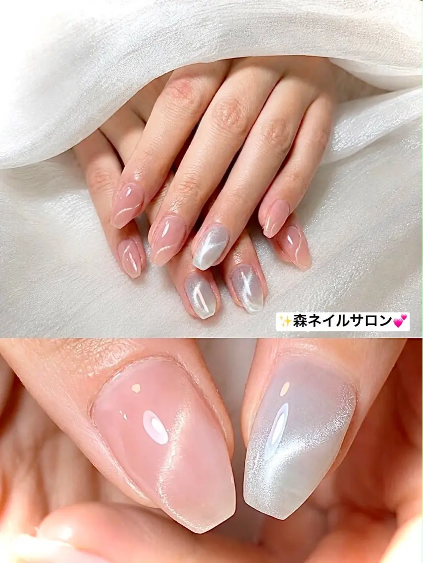 ネイル ハンドネイル 森 ネイル サロンのネイルデザイン