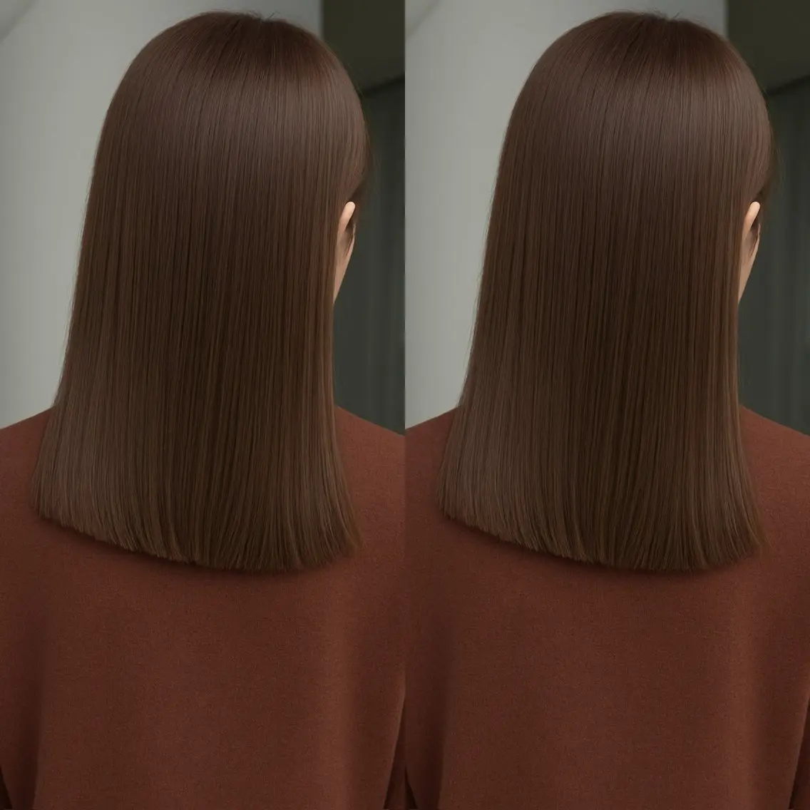 ミディアム カラー 切りっぱなしボブ ベージュカラー ブリーチ ダブルカラー グレージュ カット ヘアカラー トリートメント 小顔矯正/レイヤー 透明感カラー✨生真のヘアスタイル
