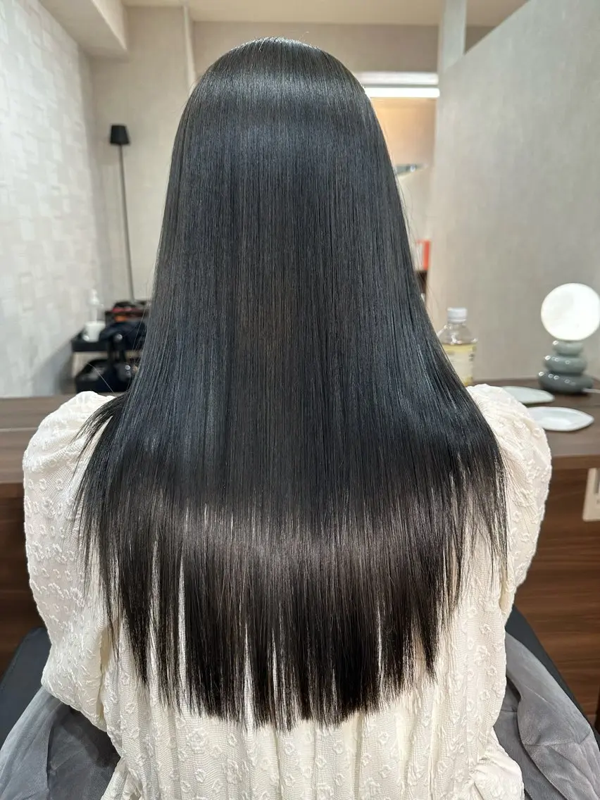 ロング 金 春江のヘアスタイル