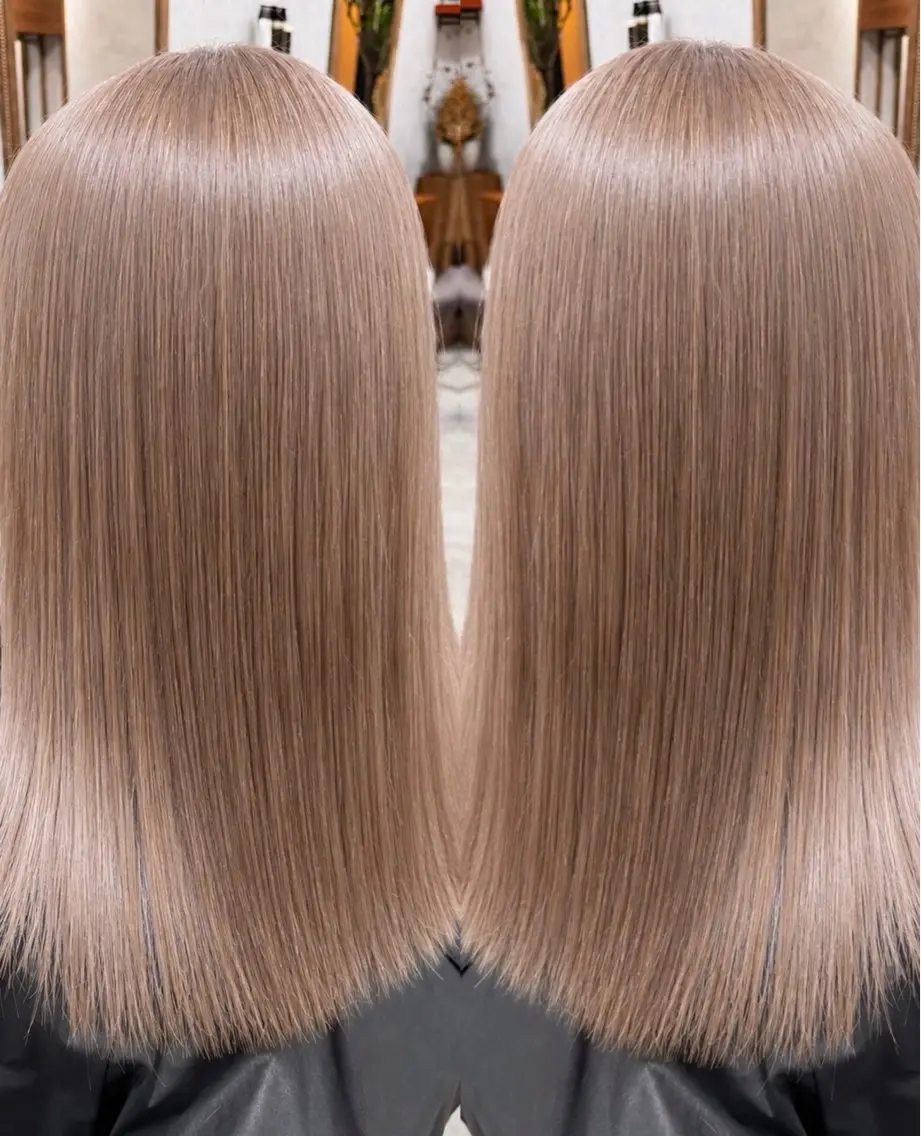 ロング カラー ブリーチ ヘアカラー C'LD Hair トモヤのヘアスタイル