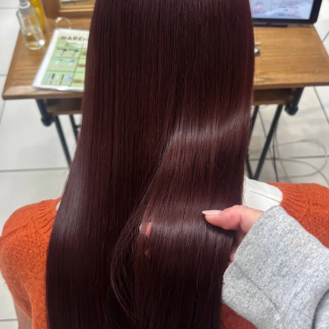 シャンプー＋4step treatment 🫧の写真