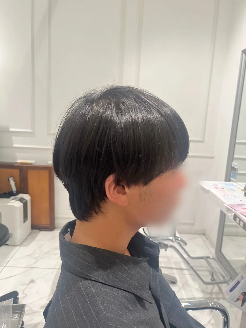 メンズ マッシュウルフ マッシュ メンズウルフカット ウルフカット 橋本 七海のヘアスタイル