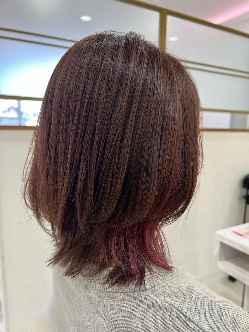 ミディアム ヘアカラー ✨ナチュラル✨ 佐藤隆志のヘアスタイル