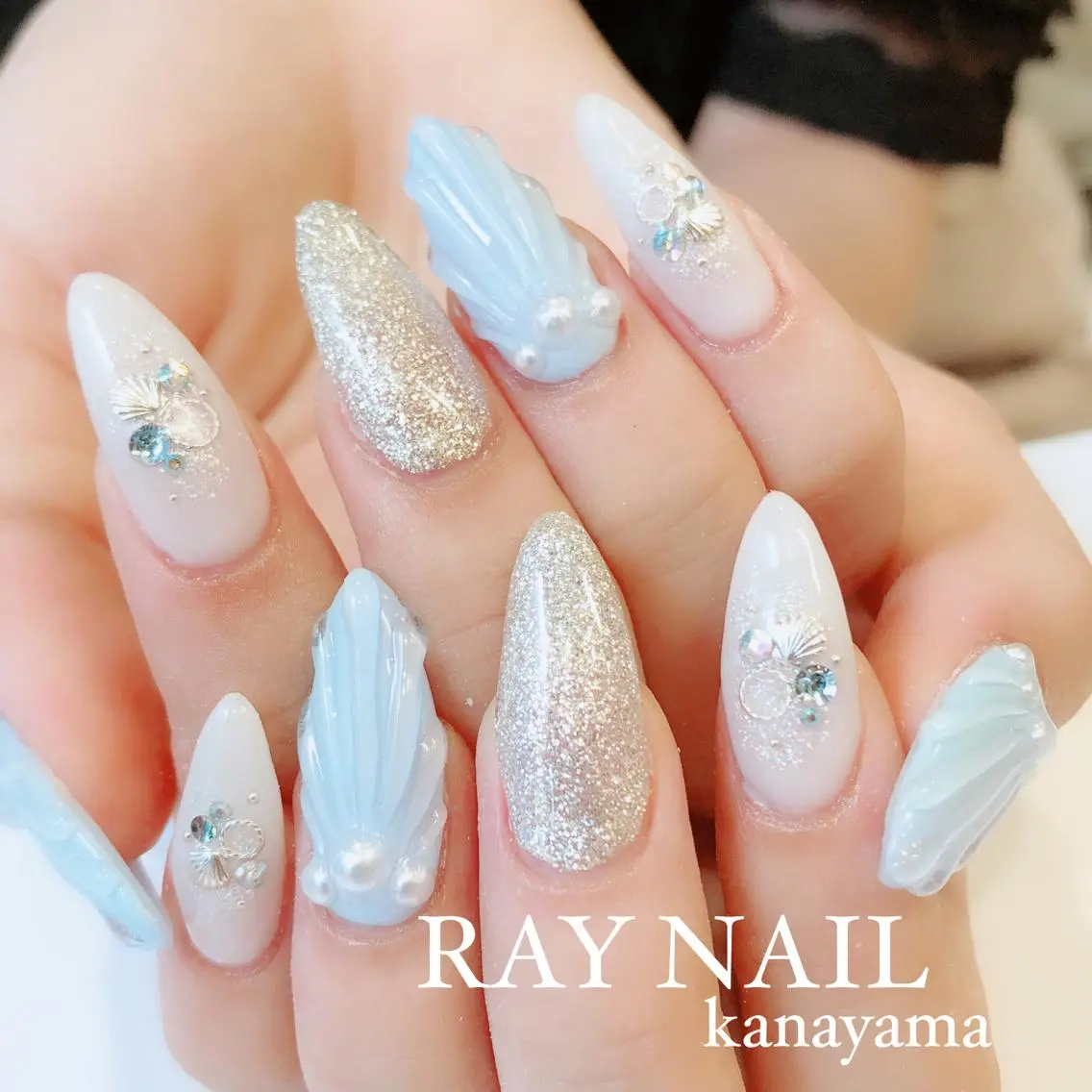ネイル スカルプネイル ハンドネイル Arowa 伊田のネイルデザイン