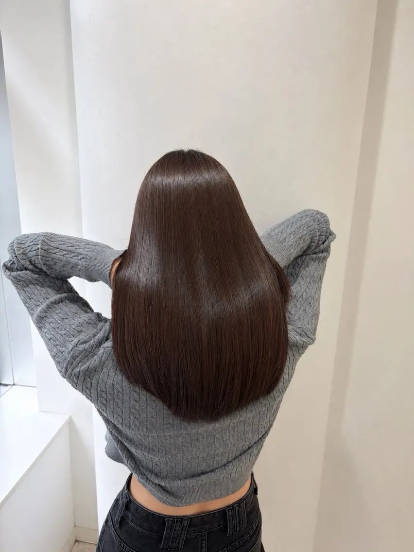 カット＋ストレートパーマ✨の写真