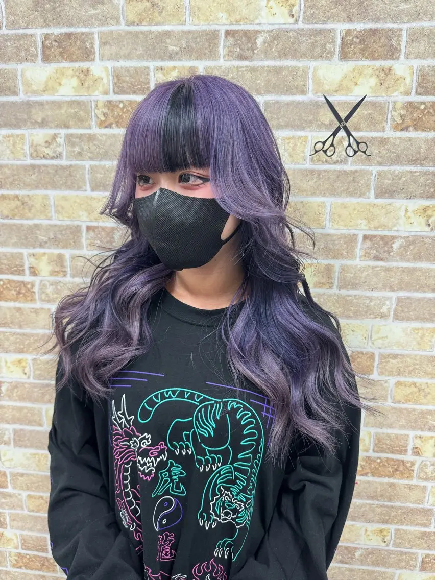 デザインカラー✨インナー／グラデーション（ケアブリーチ）の写真