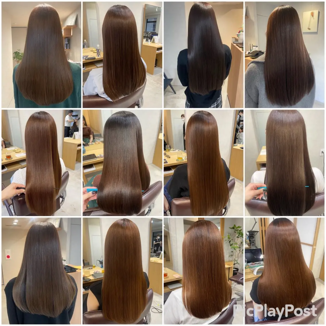 ロング ARCHE 心斎橋 常塚のヘアスタイル