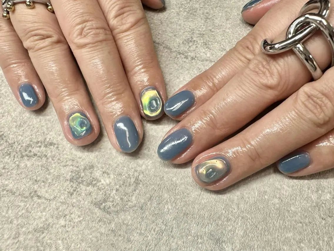 ネイル フットネイル フレンチネイル グラデーション キラキラネイル 韓国ネイル FASTNAIL PLUS 新宿店のネイルデザイン