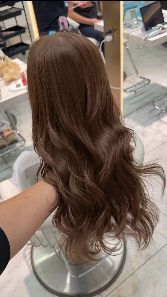 ロング カラー カット ヘアカラー トリートメント 🌈Hiroki🌈 韓国ヘア🇰🇷のヘアスタイル
