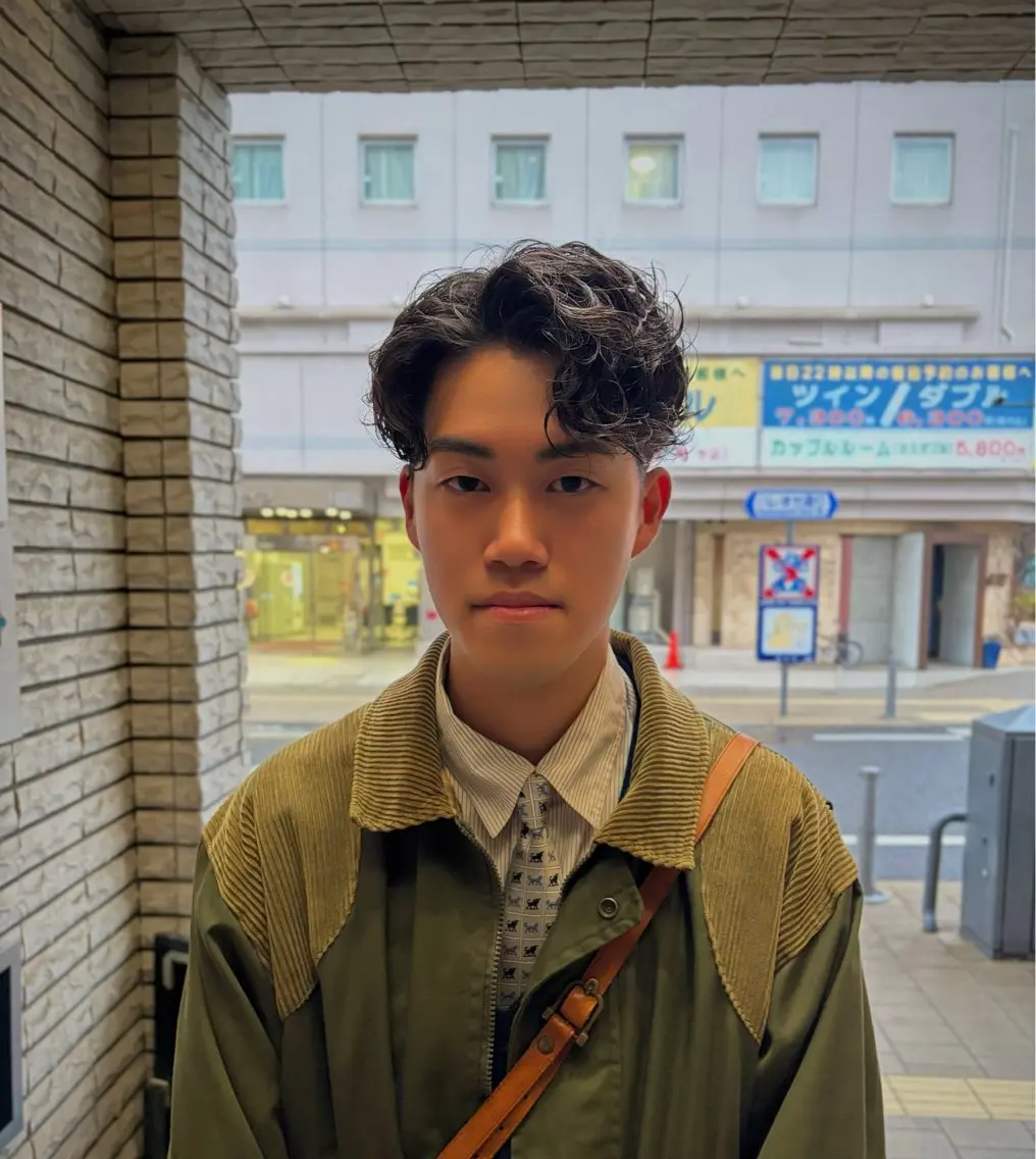 パーマ メンズ メンズパーマ カット パーマ UMM daichi メンズパーマのヘアスタイル