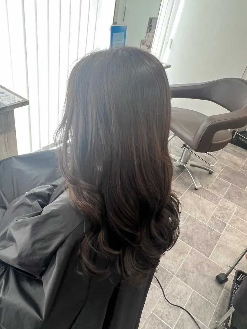 ロング カット ヘアカラー トリートメント あやの/ Jr.スタイリストのヘアスタイル