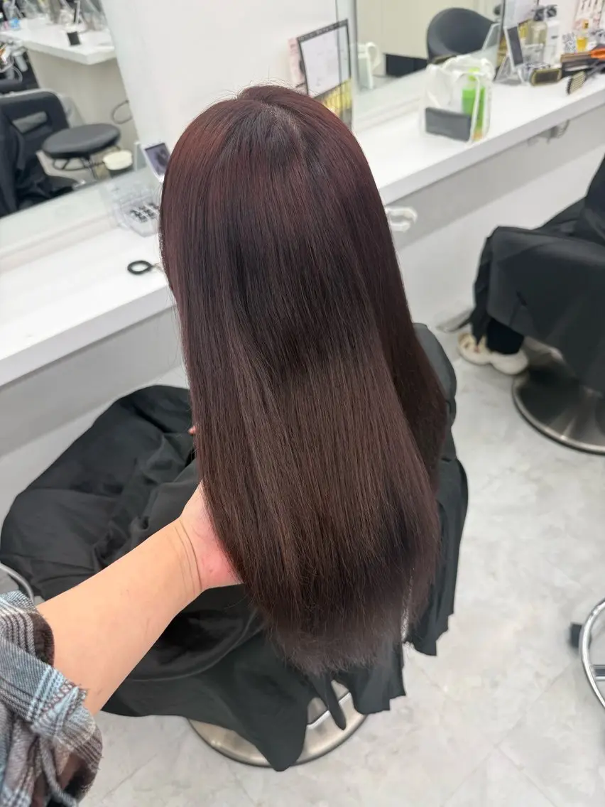 ロング カラー ヘアカラー トリートメント 🥂上品ワンホンヘア 🥂nozomiのヘアスタイル