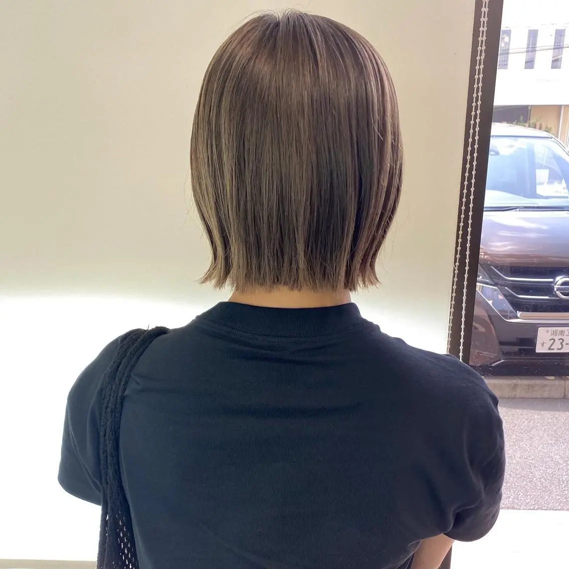 ショート カラー ブリーチカラー🫧 森　凪沙のヘアスタイル