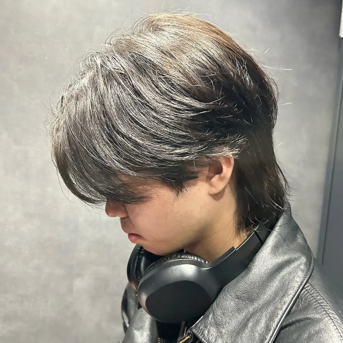 ショート カラー パーマ ヘアアレンジ メンズ キッズ 磯村 翔大のヘアスタイル