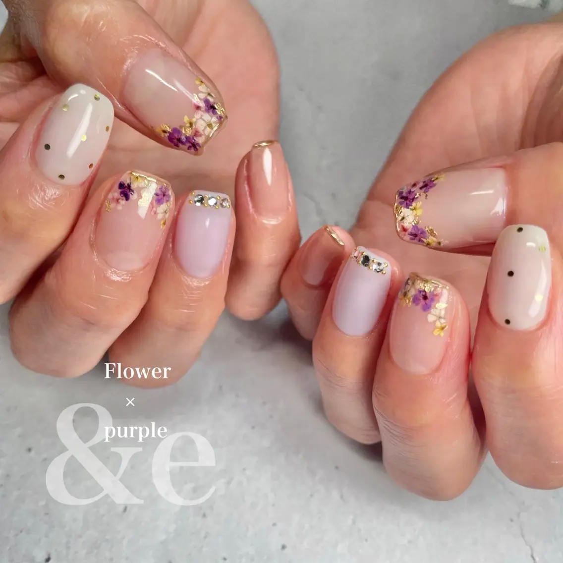 ネイル ハンドネイル nail salon &e eriのネイルデザイン