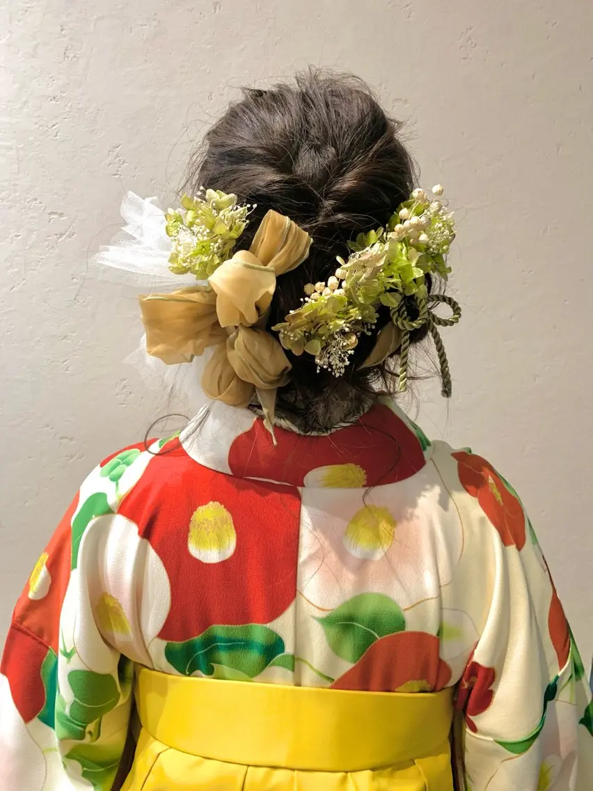 👘着付×ヘアセット💐振袖/袴/留袖などの写真