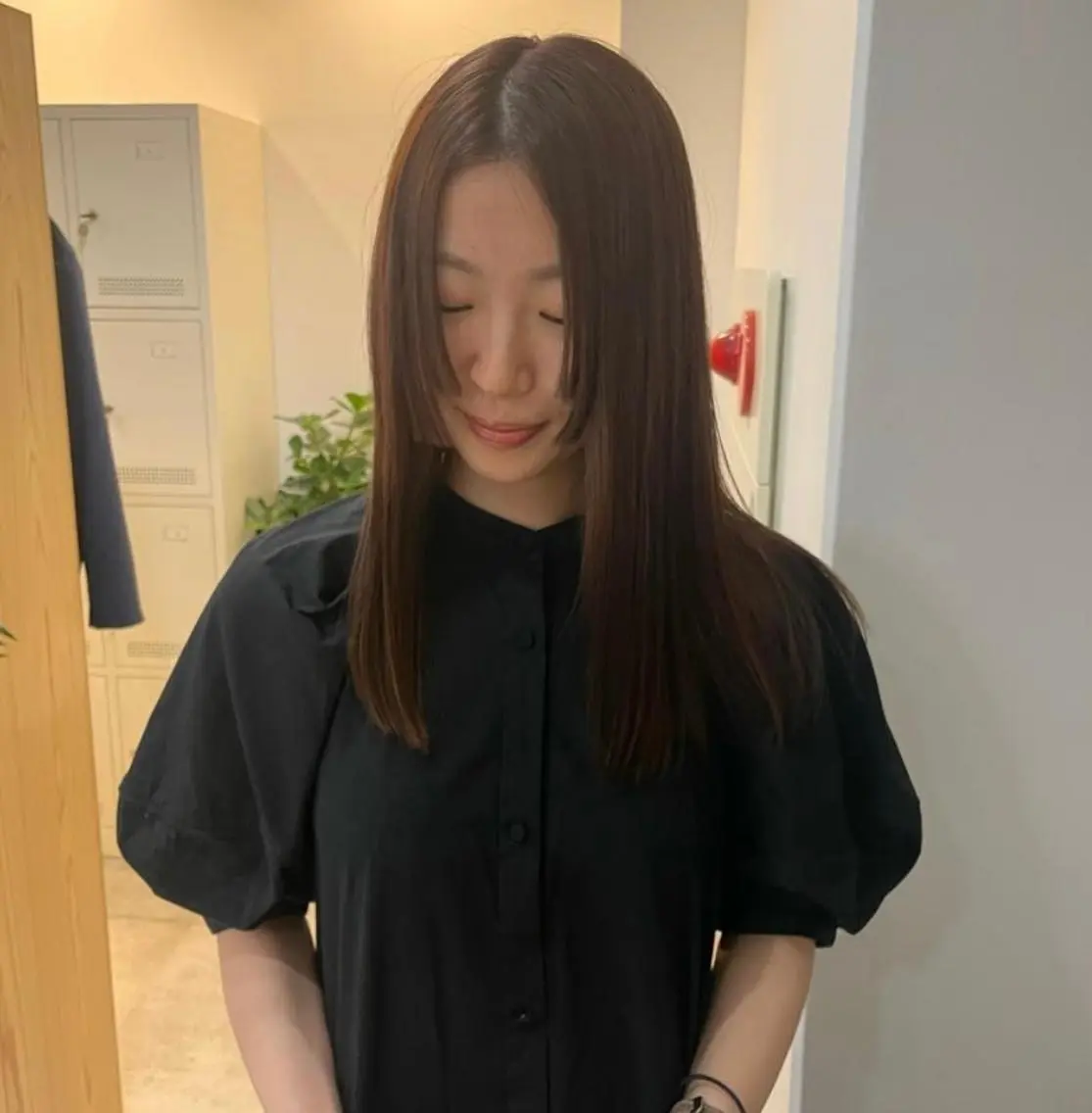セミロング minatsu 東京の技術を京都でのヘアスタイル