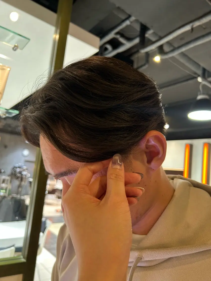 メンズ 縮毛矯正 noto mitsukiのヘアスタイル