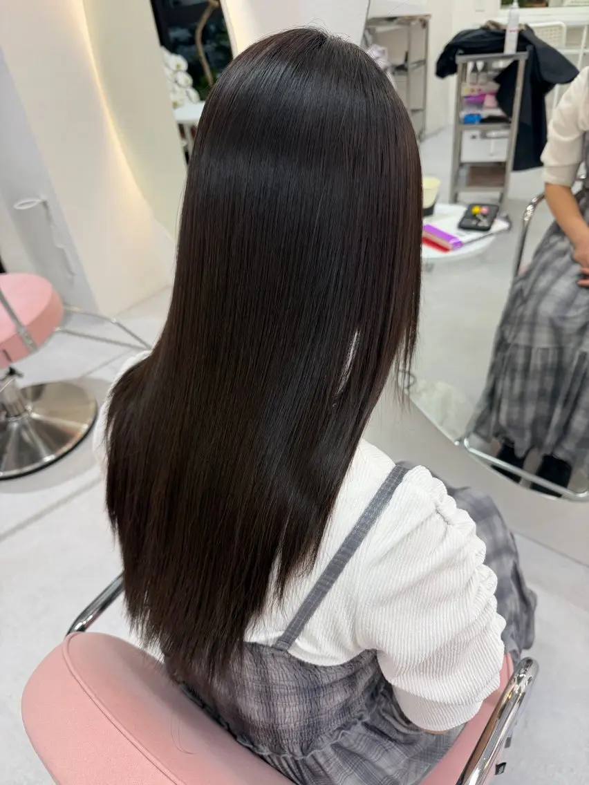 ロング ロング 縮毛矯正 🍬カラー特化🍬 Kirari🪄のヘアスタイル