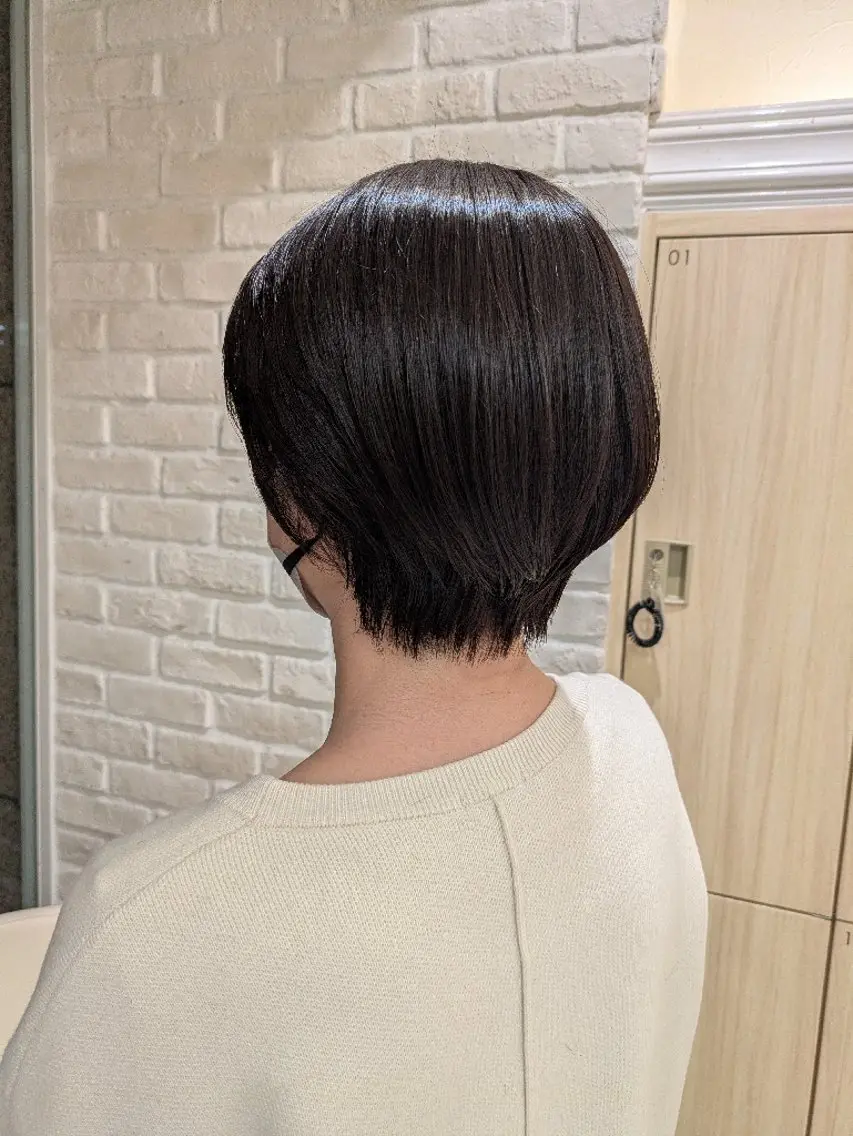 ショート ショートヘア カット 佐々木 萌のヘアスタイル