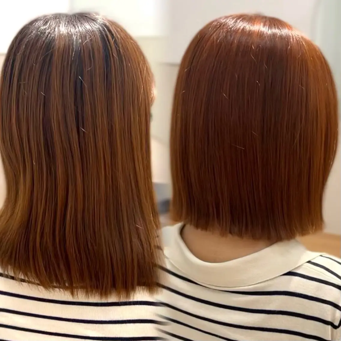 ミディアム カット ヘアカラー ボブ限定🎀 エミリのヘアスタイル