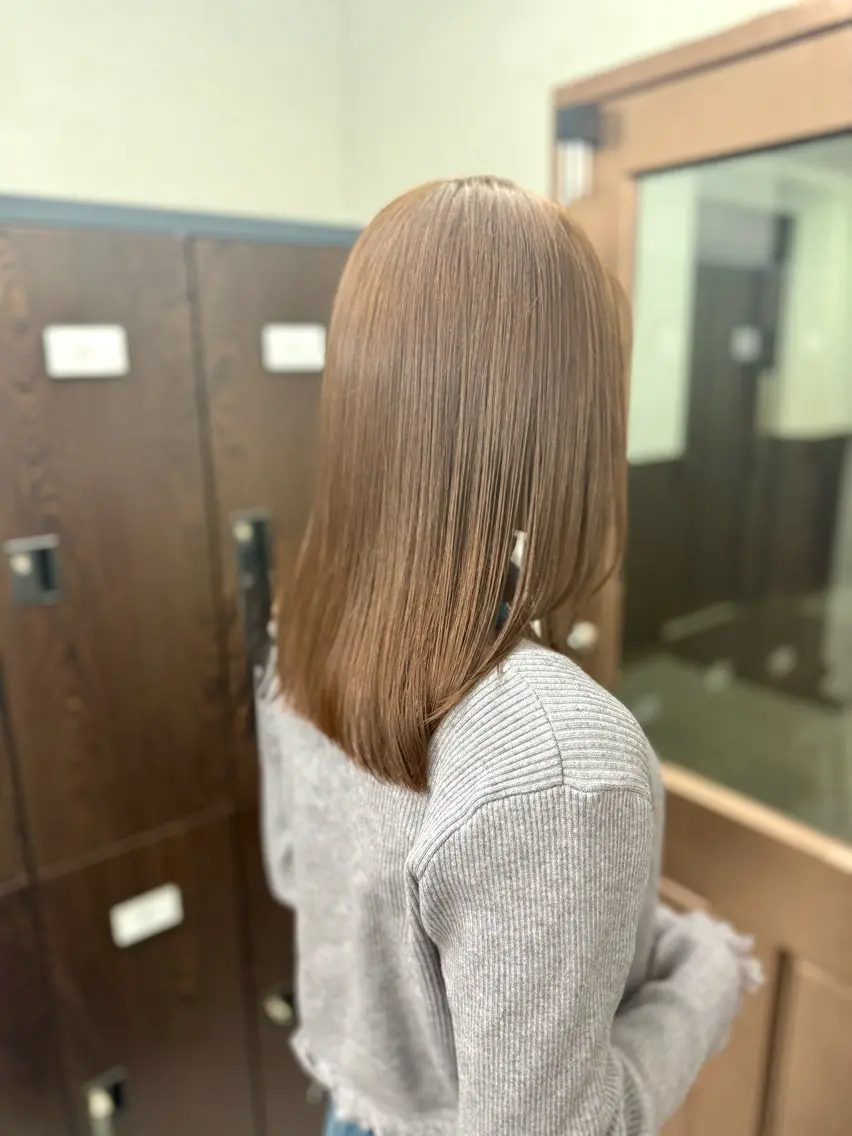 ミディアム 艶髪🌈美髪🌈 森田勇地のヘアスタイル