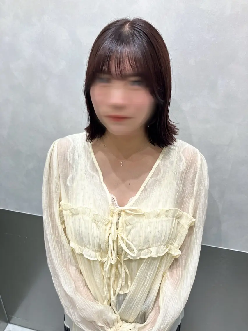 ショート カラー カット ヘアカラー トリートメント 💖ブリーチなし透明 感💖ASAHIのヘアスタイル