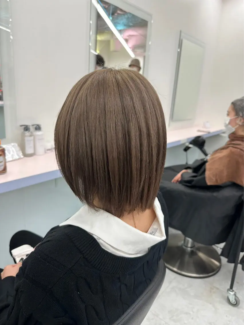 ショート カラー パーマ ヘアアレンジ メンズ 🤍透明感カラー🤍 似合わせ🤍AINEのヘアスタイル