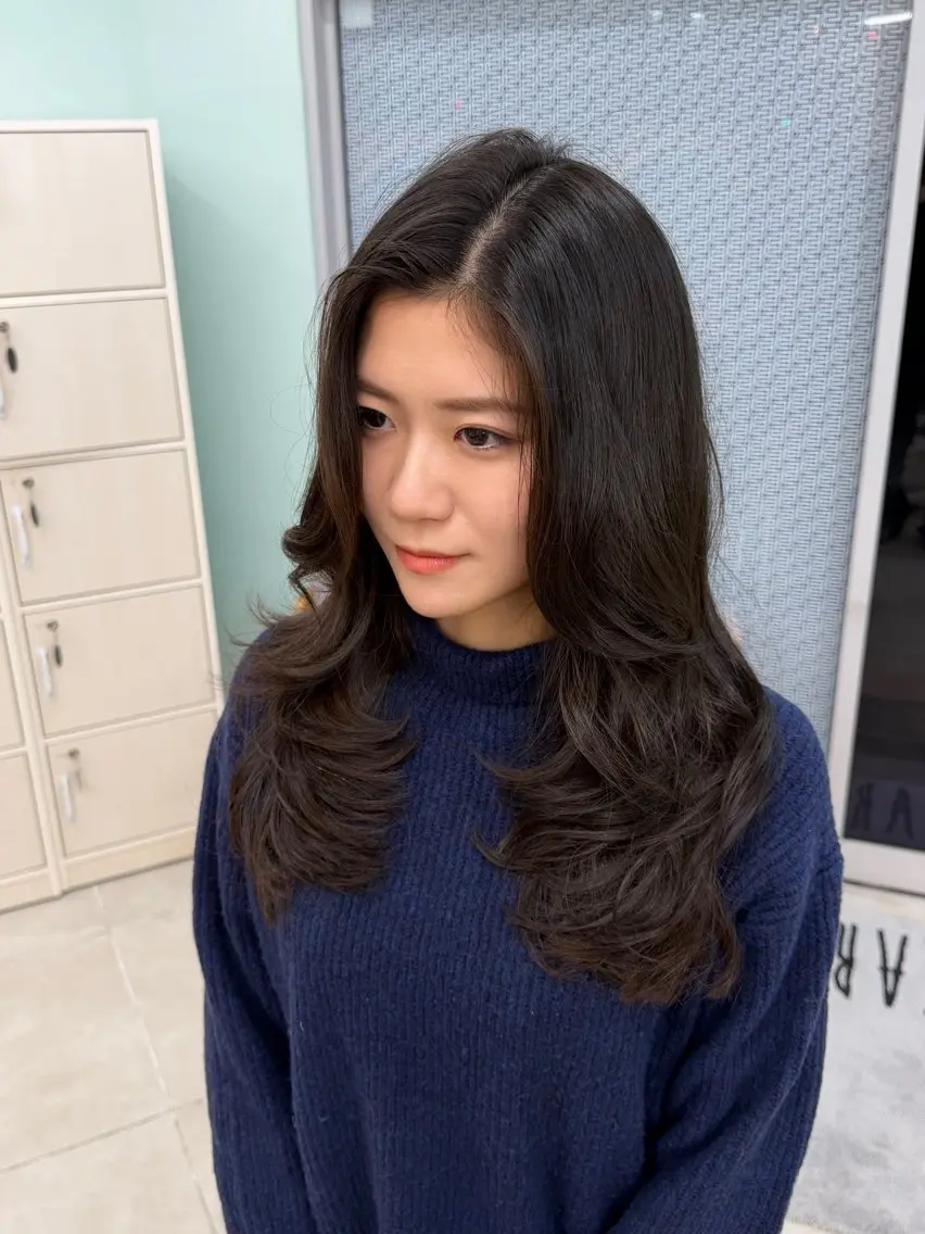 ロング KEITO/髪質改善 ／白髪ぼかしカラーのヘアスタイル